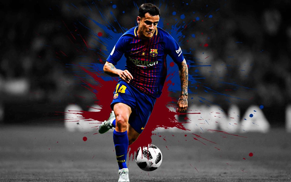 Download Philippe Coutinho Barcelona wallpaper