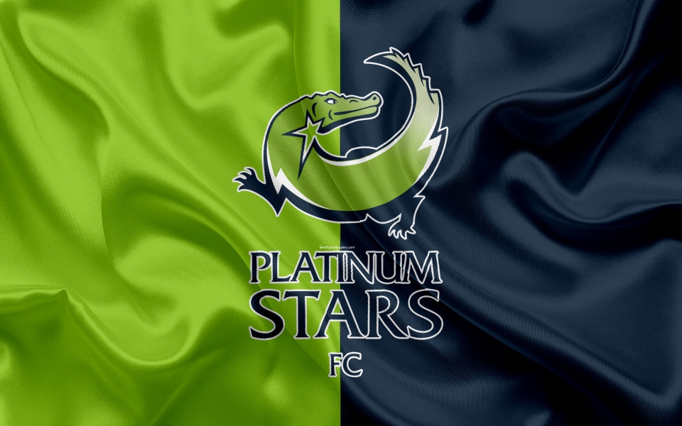 Download Platinum Stars FC 4k logo wallpaper