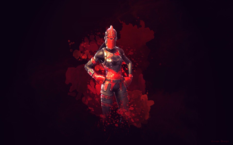 Download Red Knight Fortnite Wallpaper wallpaper