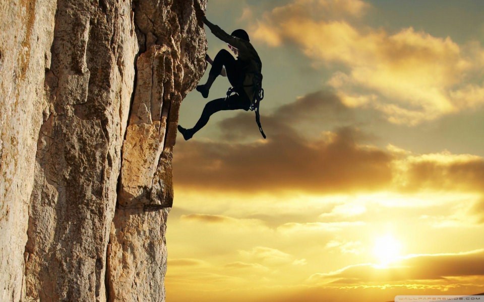Download Rock Climbing HD wallpaper