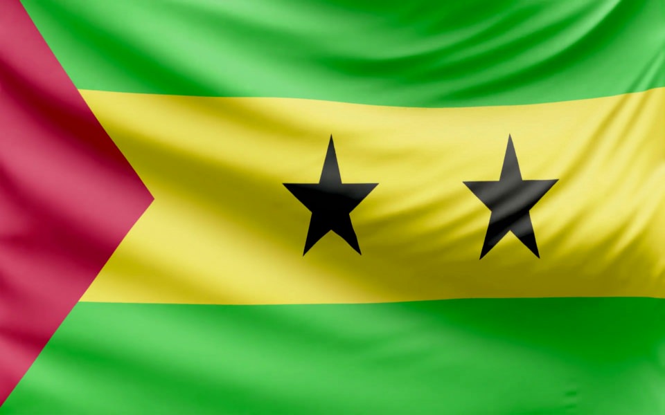 Download São Tomé And Príncipe Flag wallpaper