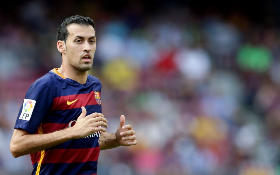 Download Sergio Busquets iPhone Android 5K wallpaper