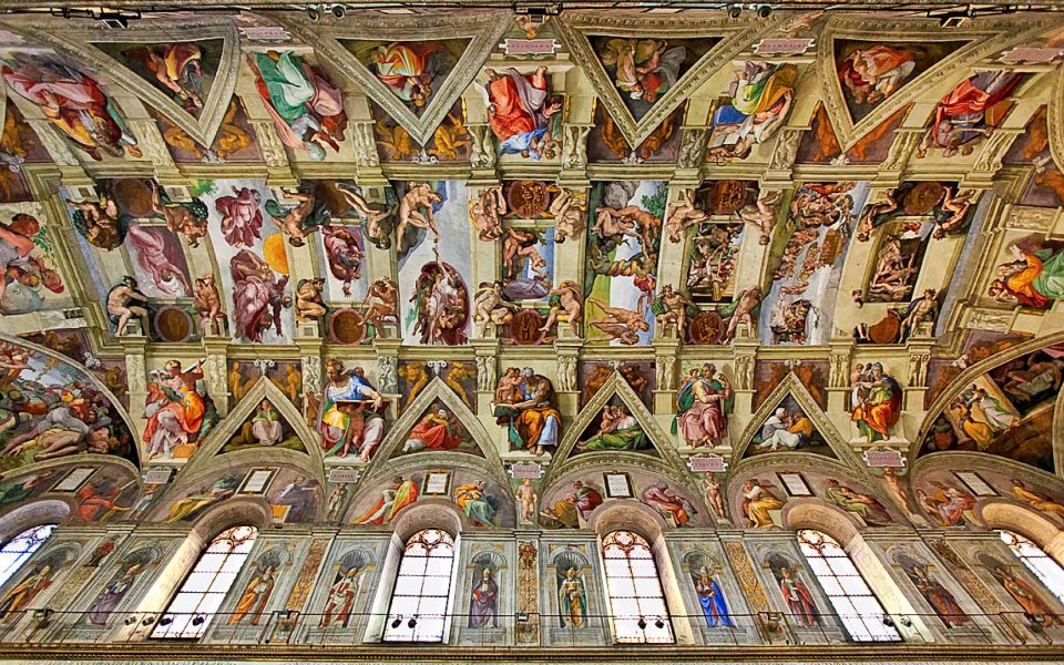 Download Sistine Chapel 4K HD Mobile PC Download wallpaper