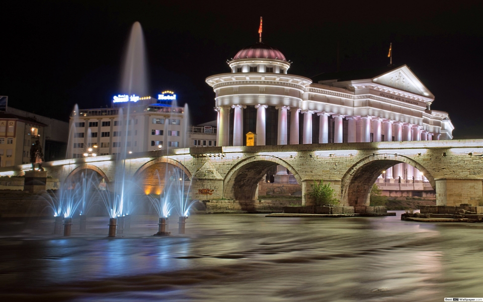 Download Skopje 4K HD 2020 iPhone Android Tablets wallpaper