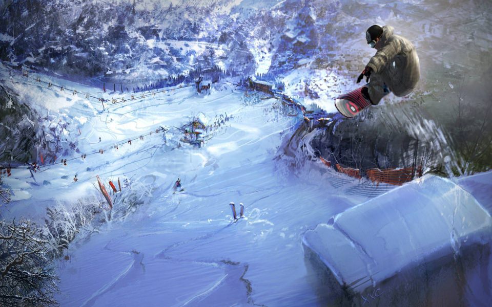 Download Snowboarding 4K HD 2020 For Phone Desktop Background wallpaper