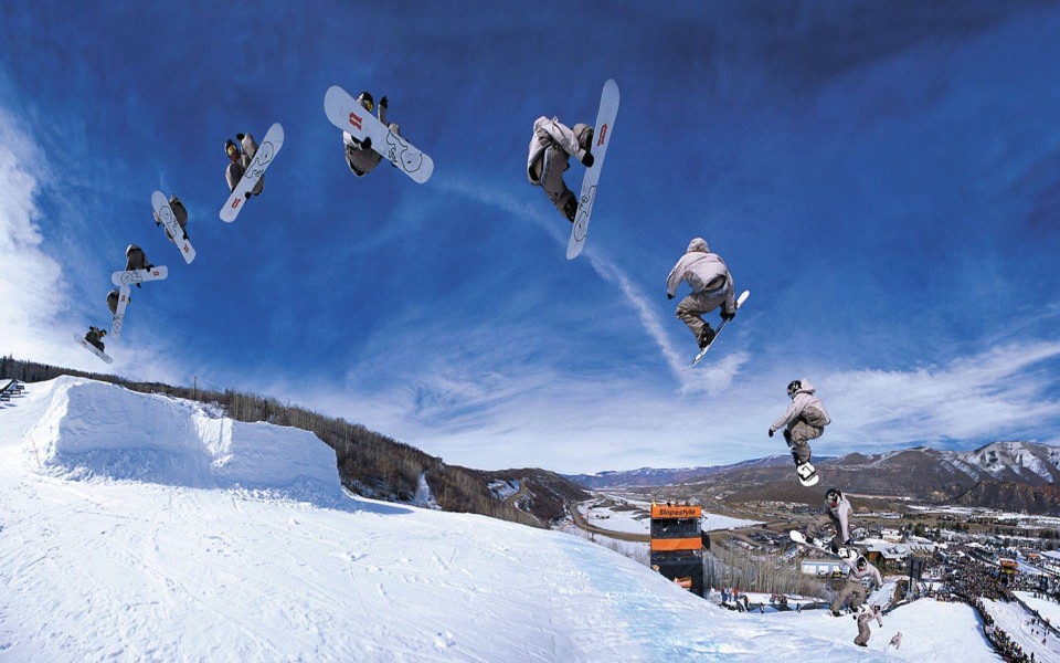 Download Snowboarding Wallpaper 2560x1440 wallpaper
