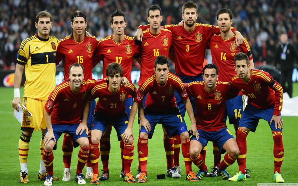 Download Spain National Team 4K HD Desktop Wallpaper wallpaper