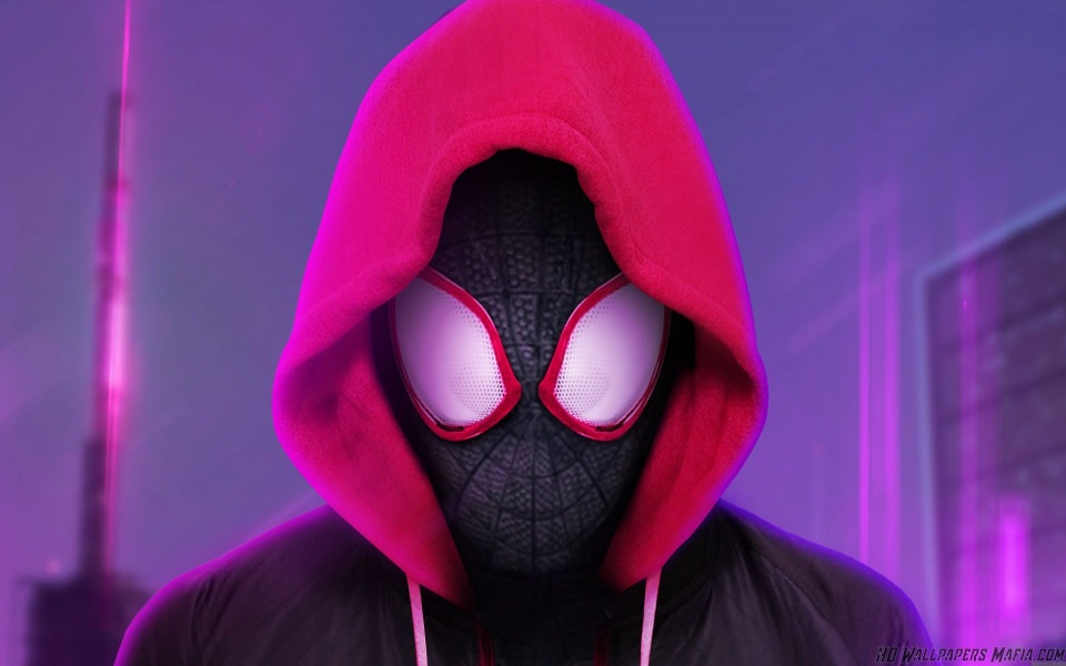 Download Spider Man Into The Spider Verse HD 4K 2020 iPhone Pics wallpaper