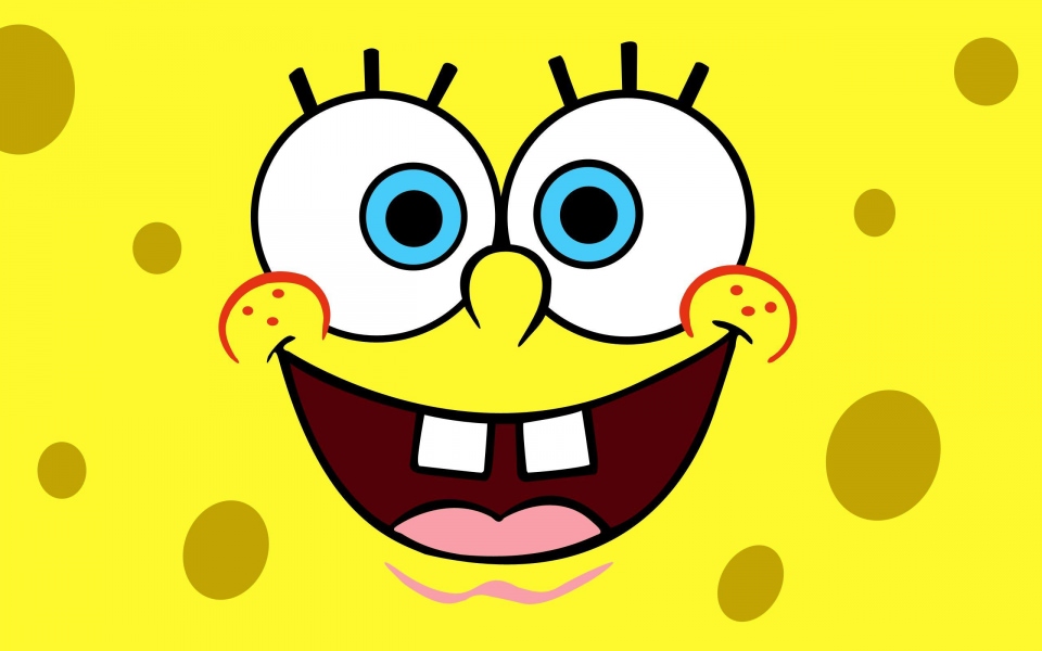 Download SpongeBob Minimalist For Mobile iPhone X wallpaper