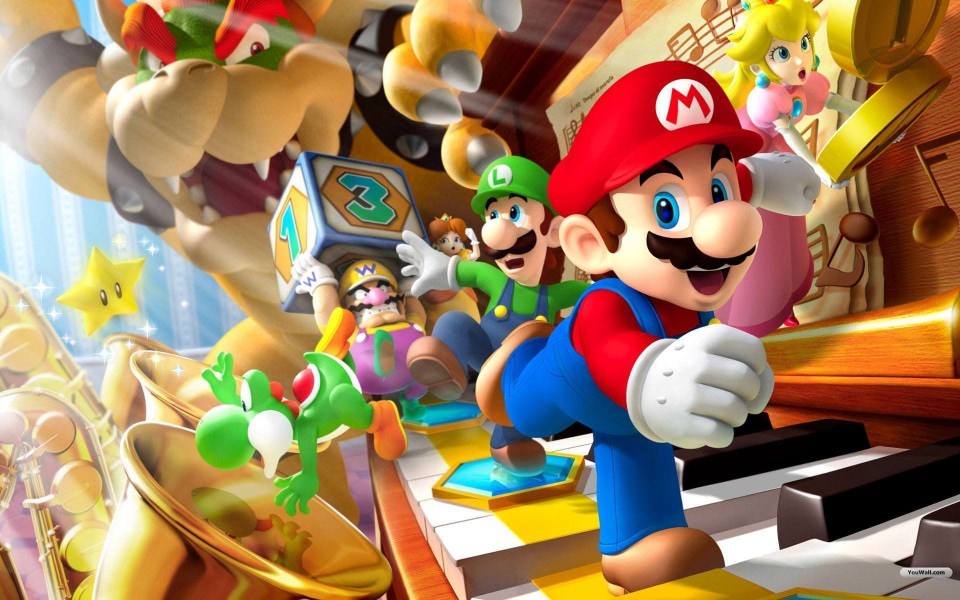 Download Super Mario World HD 4K 2020 wallpaper