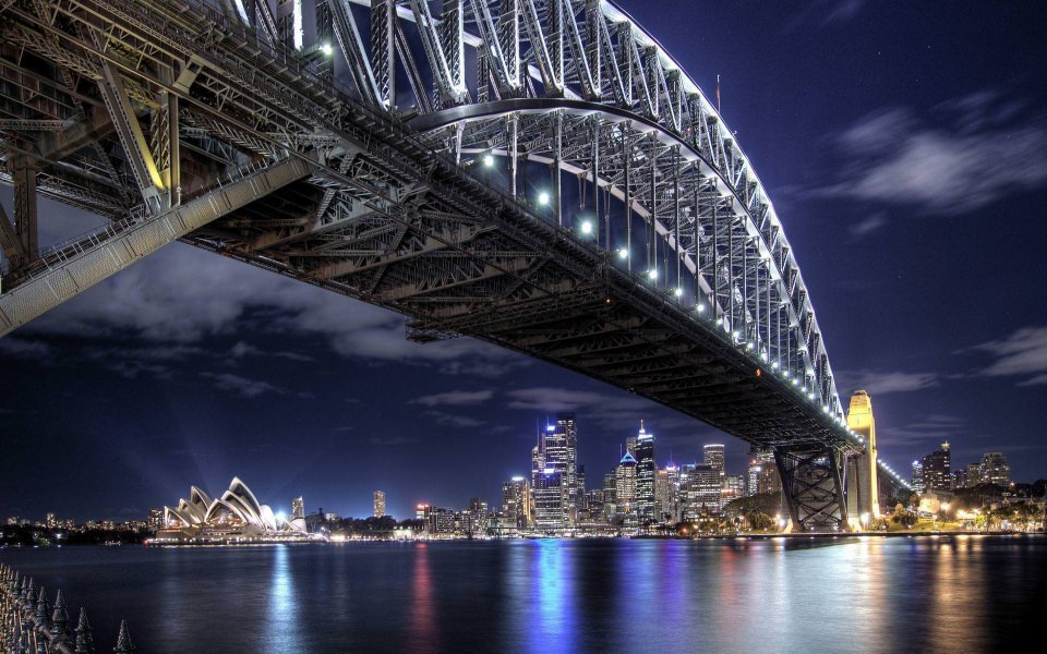 Download Sydney Harbour Bridge 4K HD wallpaper