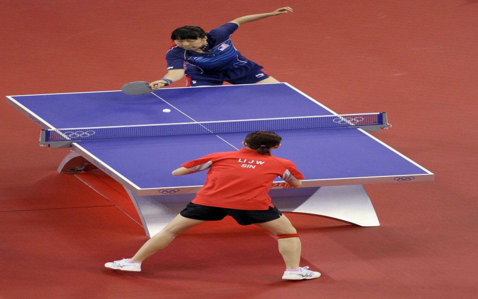 Download Table Tennis 4K iPhone X Android wallpaper