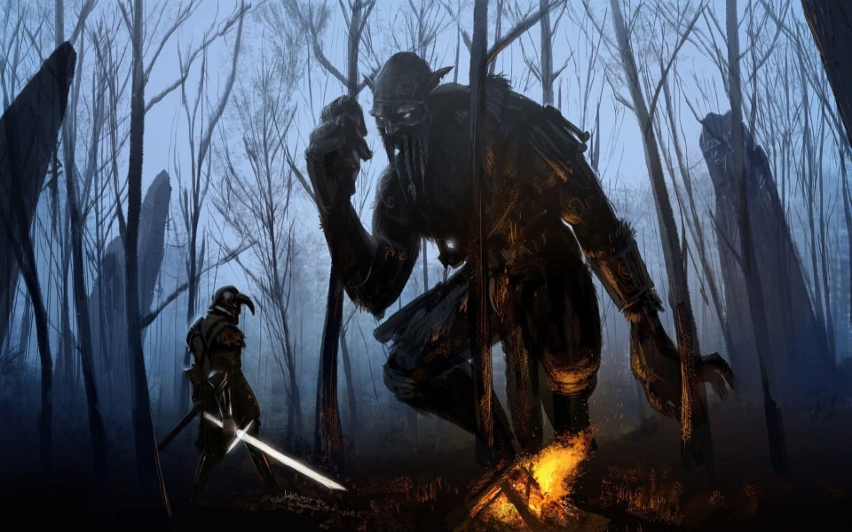Download The Elder Scrolls V Skyrim 4K Mobile 2020 wallpaper