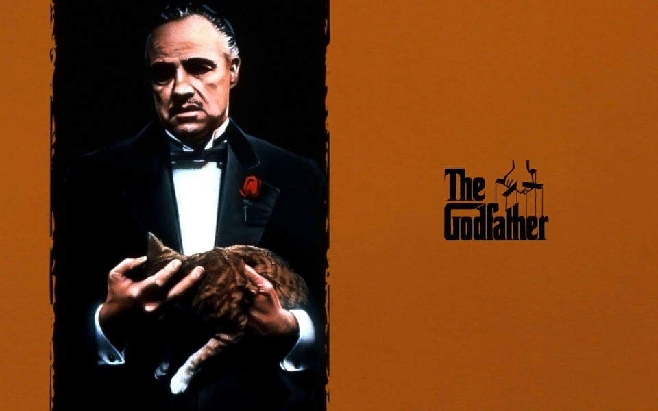 Download The Godfather Poster 1920x1080 4K HD wallpaper