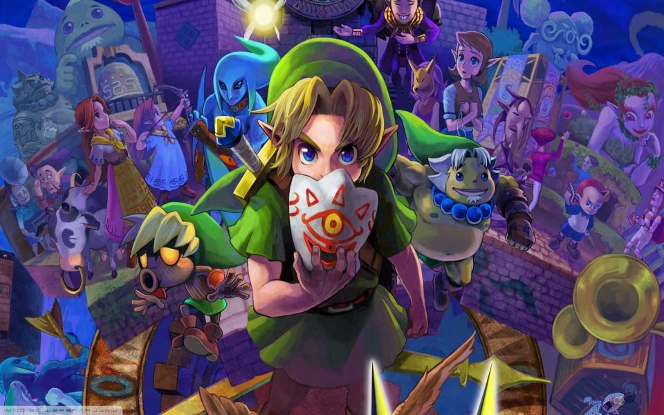 Download The Legend Of Zelda: Majora's Mask 2020 4K Minimalist iPhone wallpaper