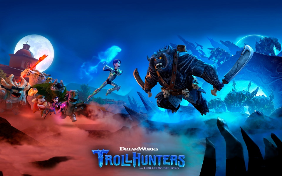 Download Trollhunters Animation 4K HD wallpaper