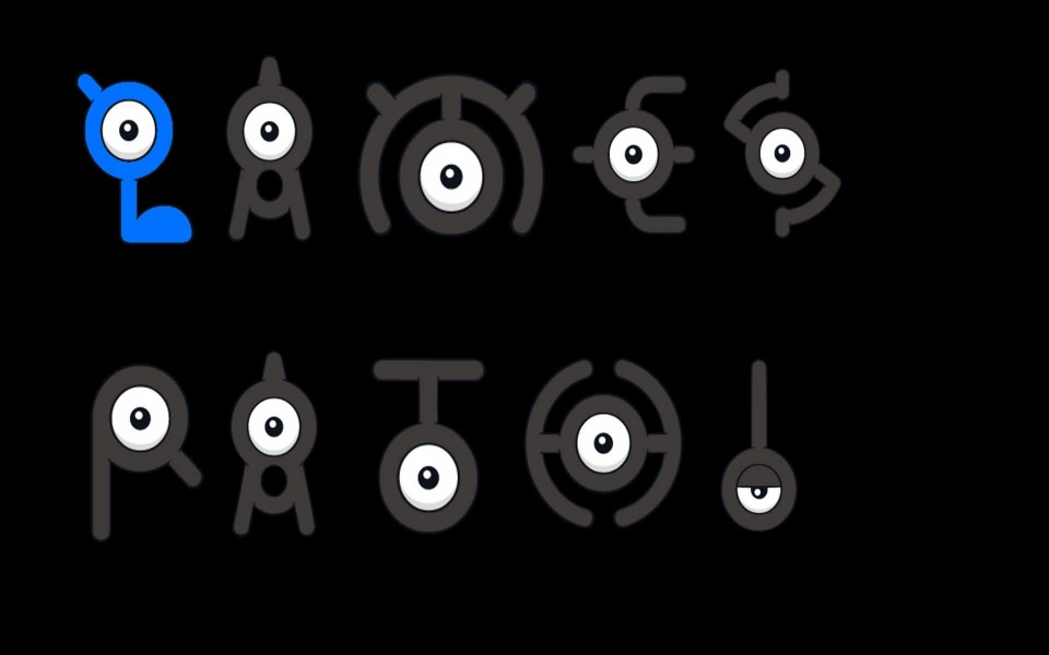 Download Unown 4K 2020 iPhone X Mac Android Phone wallpaper