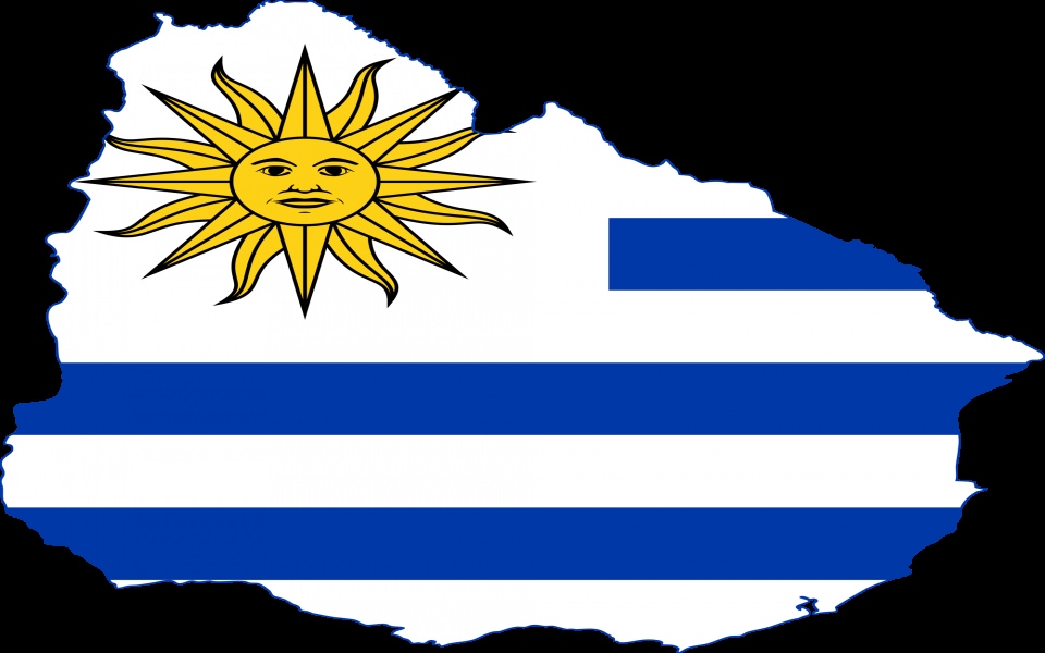 Download Uruguay Flag 4K wallpaper