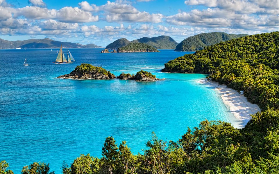 Download Virgin Islands National Park 4K Desktop iPhone Ultra HD wallpaper