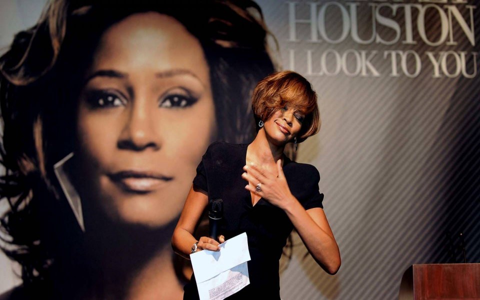 Download Whitney Houston 8K 5K HD wallpaper