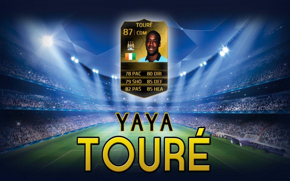 Download Yaya Toure 4K 2021 wallpaper