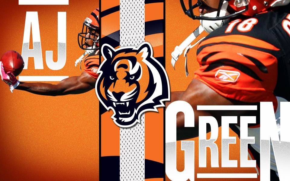 Bengals Player With An Orange And Yellow Jersey Background Aj Green  Picture Background Image And Wallpaper for Free Download