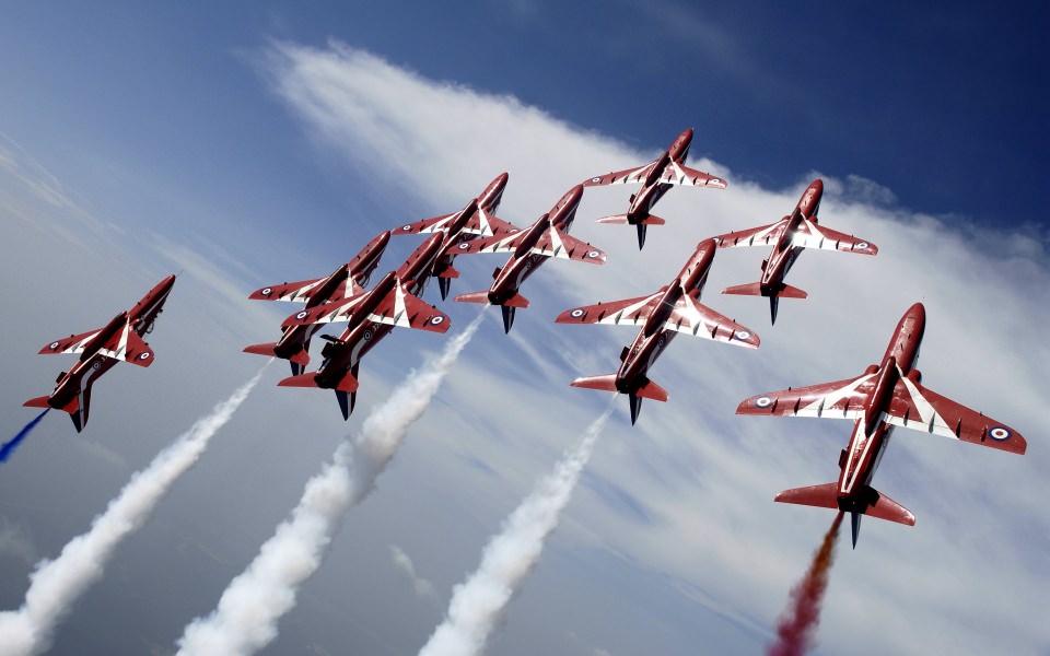 Download Aerobatics Team Free 5K Download wallpaper