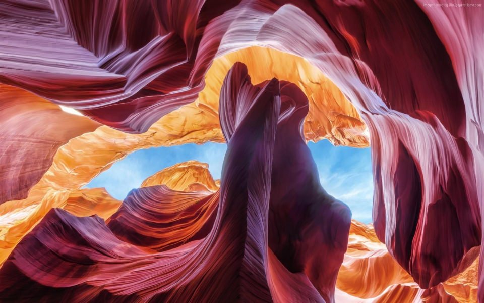Download Antelope Canyon 4K HD For iPhone Desktop wallpaper