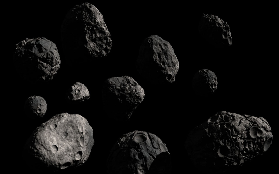 Download Asteroids 4K Free Download HD wallpaper