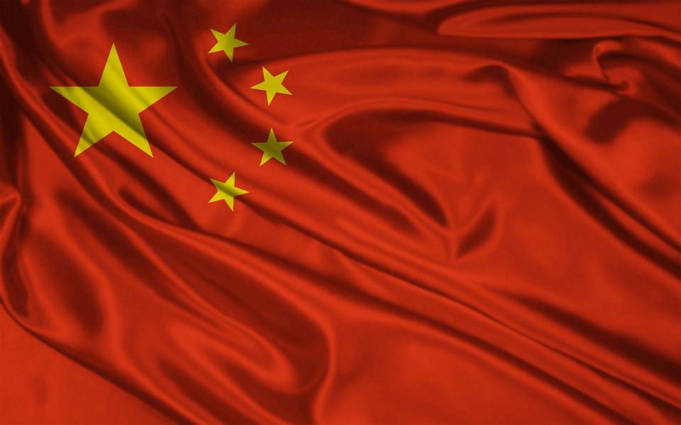 Download China Flag 5k Photos Free Download wallpaper
