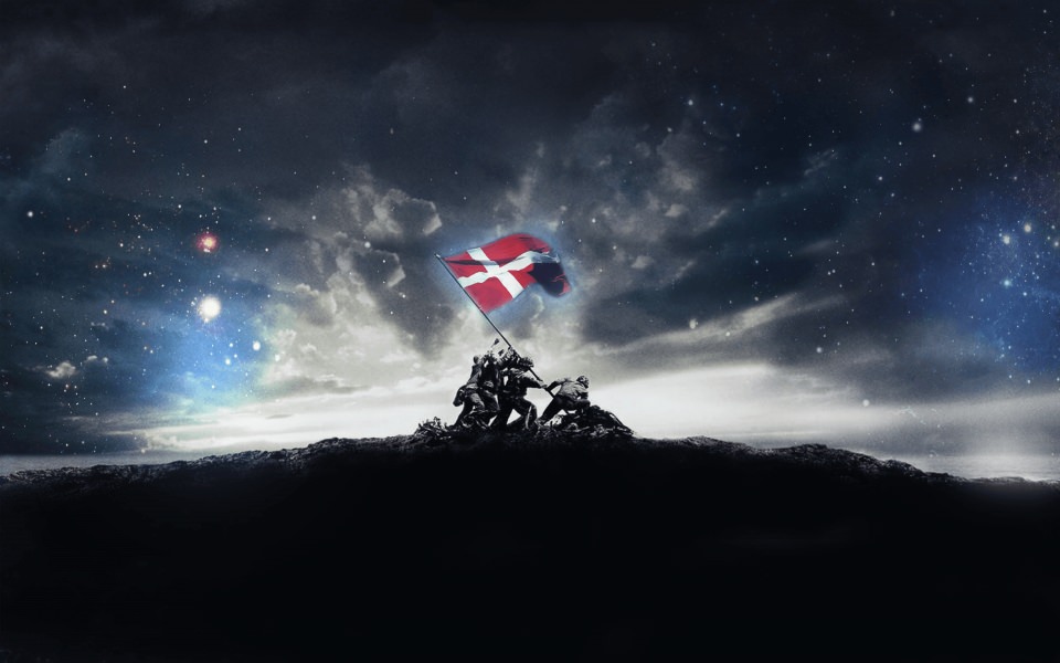 Download Denmark Flag 2020 5K HD wallpaper