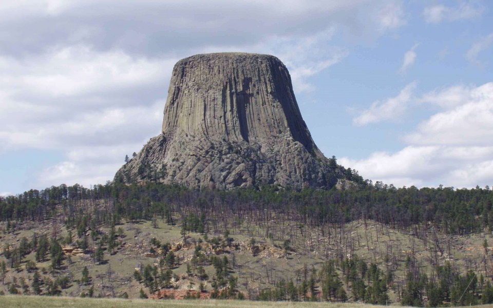 Download Devils Tower 1920x1080 4K HD For iPhone Android wallpaper