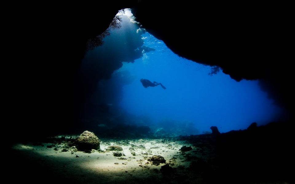Download Diving 4K Full HD For iPhone Mobile wallpaper
