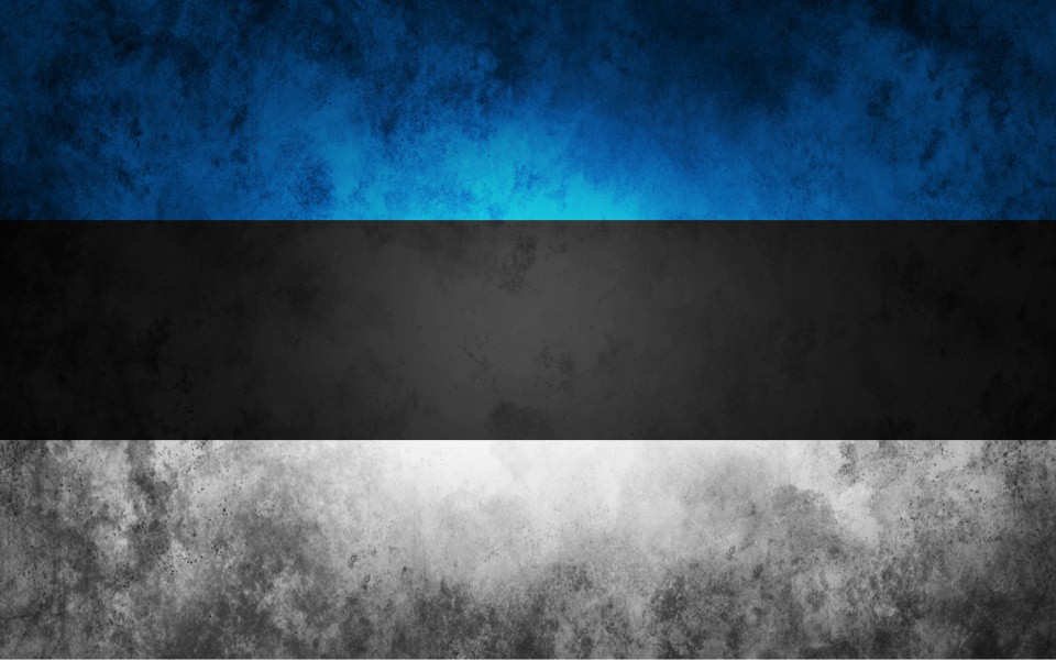 Download Estonia Flag Ultra HD 4K Mobile PC wallpaper