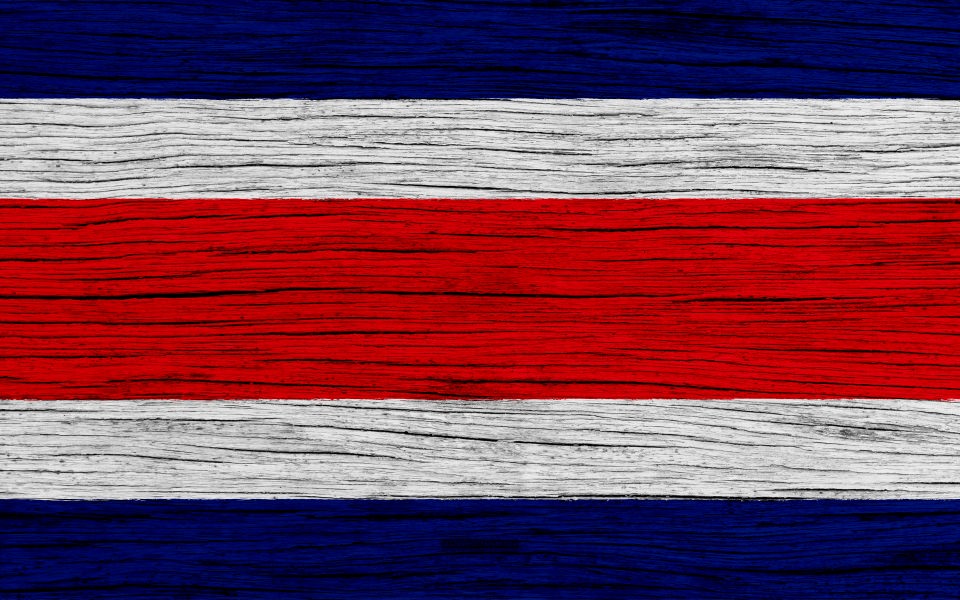 Download Flag of Costa Rica 5K HD wallpaper