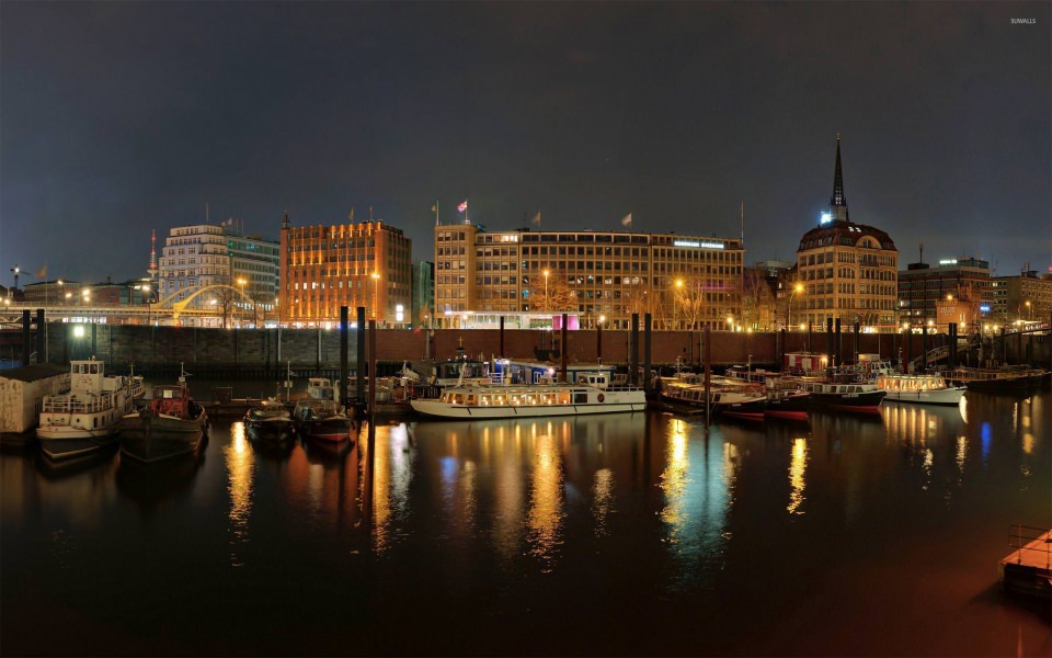 Download Hamburg Free HD 6K Background Pictures For iPhone Desktop wallpaper