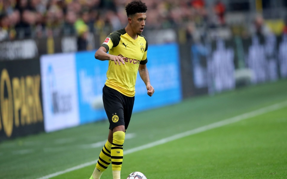 Download Jadon Sancho 1920x1080 4K HD For iPhone Android wallpaper