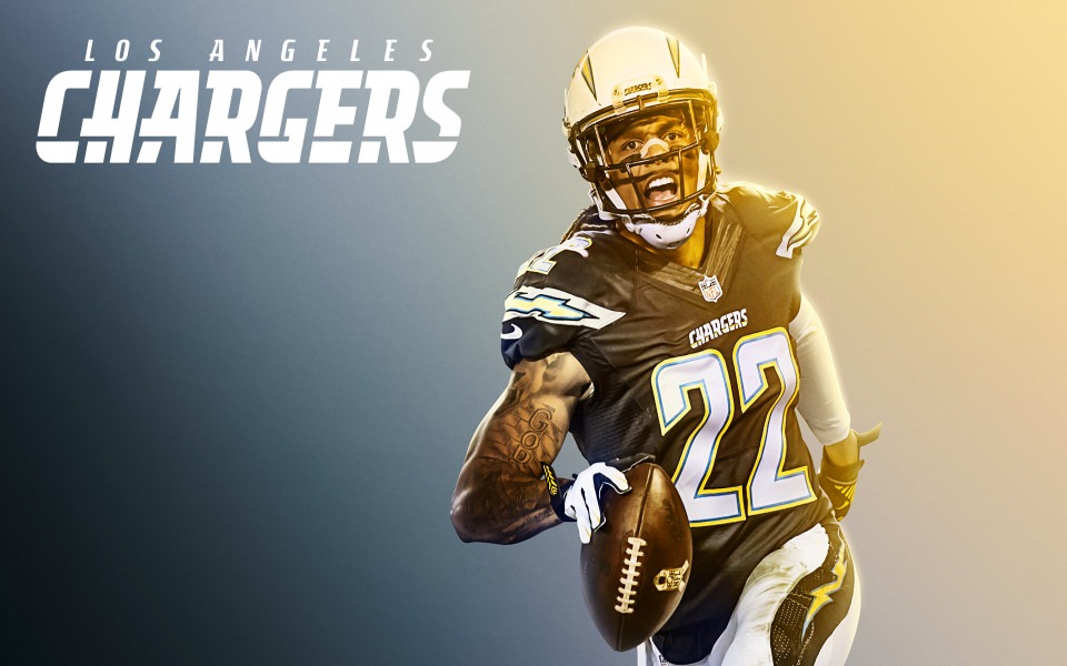 Download Los Angeles Chargers 1920x1080 4K HD For iPhone Android wallpaper
