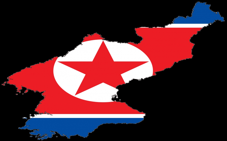 Download North Korea Flag Transparent Free 2560x1440 5K HD wallpaper