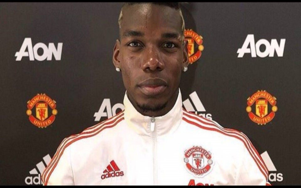 Download Paul Pogba Manchester United Free 5K HD Download wallpaper
