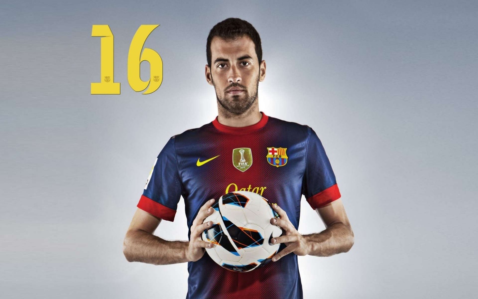 Download Sergio Busquets 1920x1080 4K HD For iPhone Android wallpaper