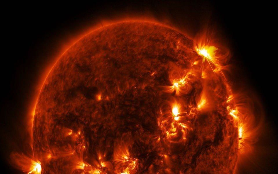 Download Solar Flare 1920x1080 4K HD For iPhone Android Wallpaper