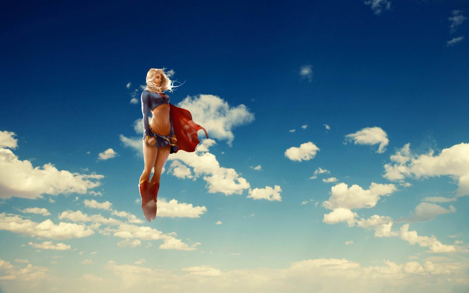 Download Supergirl 4K Full HD For iPhoneX Mobile wallpaper