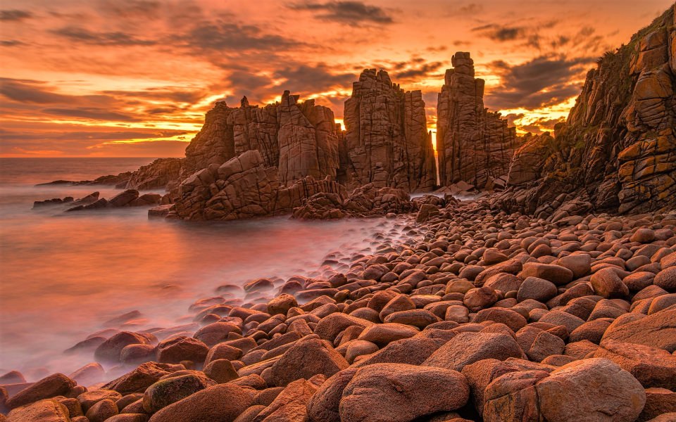 Download The Pinnacles Cape Woolamai Phillip Ultra HD 4K wallpaper