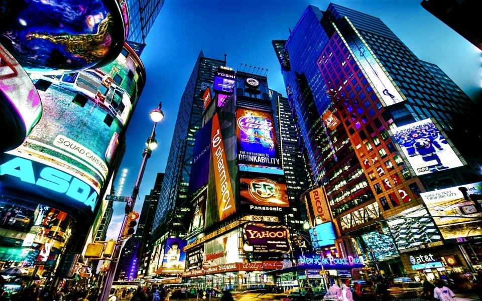 Download Times Square Ultra HD 5K 2020 wallpaper