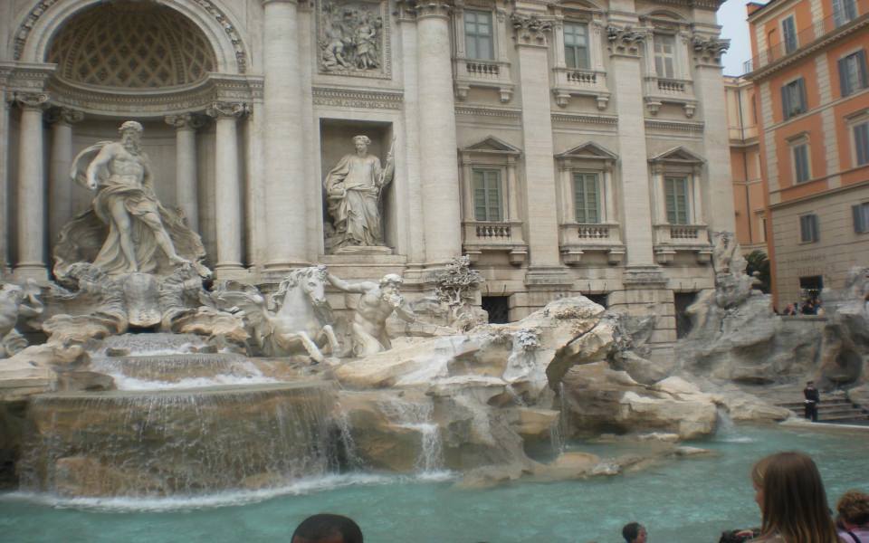 Download Trevi Fountain 1920x1080 4K HD For iPhone Android wallpaper