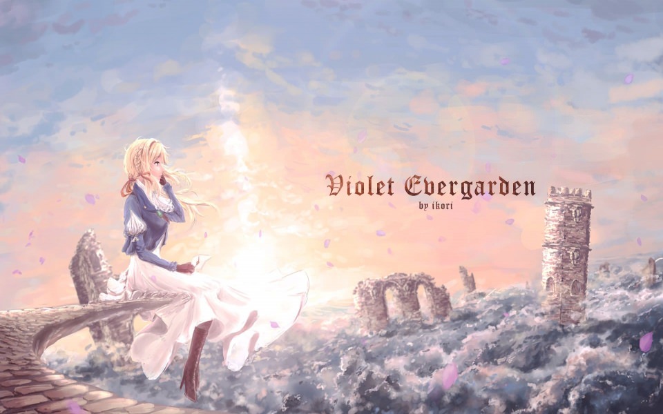 Download Violet Evergarden 1920x1080 4K HD For iPhone Android wallpaper