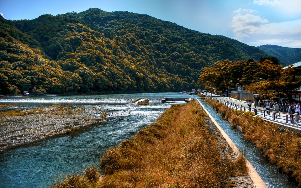Download Arashiyama HD Wallpaper for Mobile 1920x1080 wallpaper
