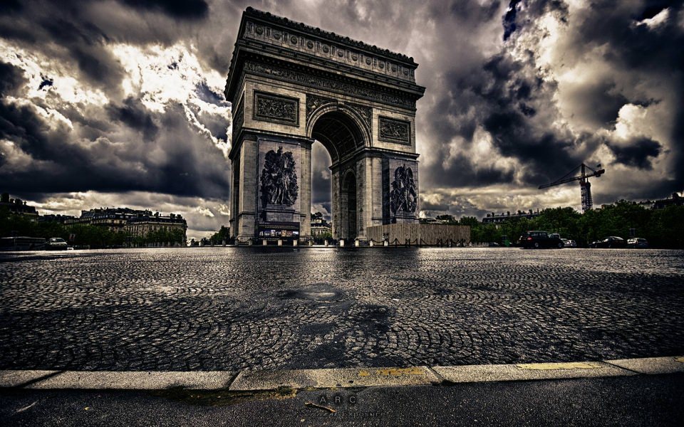 Download Arc De Triomphe 4K 5K 8K HD Display Pictures Backgrounds Images For WhatsApp Mobile PC wallpaper