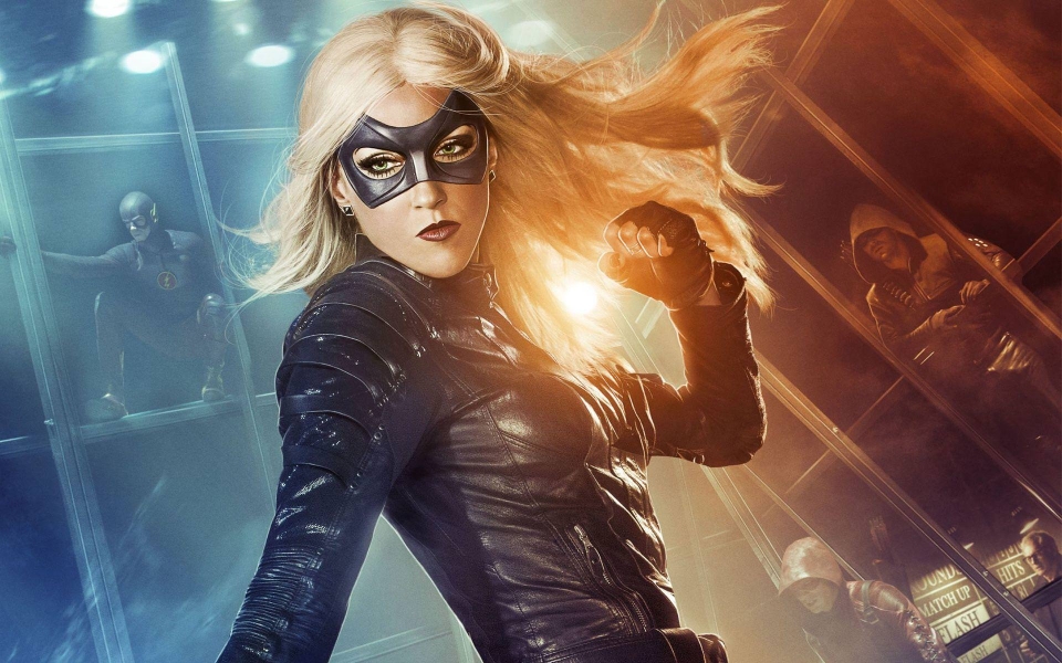 Download Arrow Black Canary iPhone Images In 4K Download wallpaper